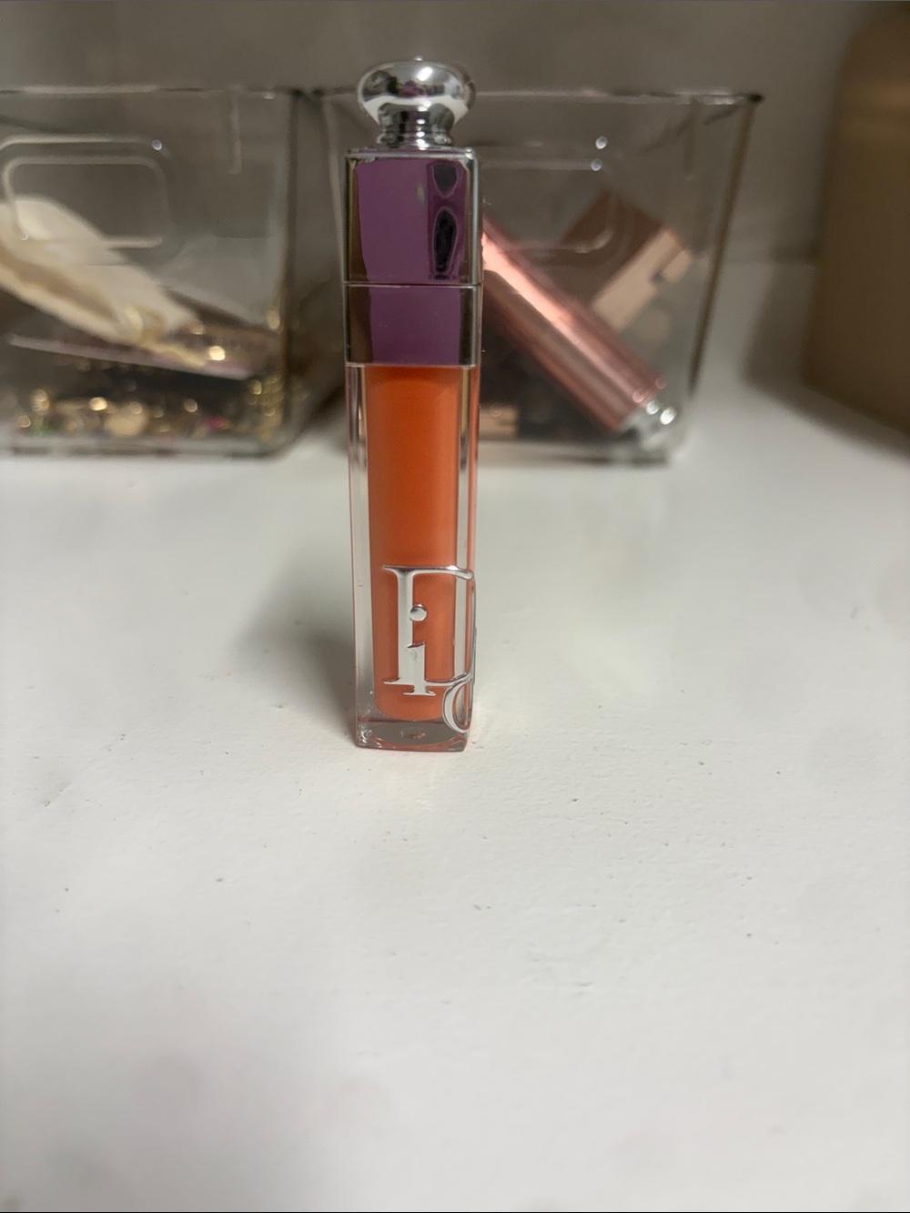 Dior Lip Glow Liquid — Bright Orange Gloss